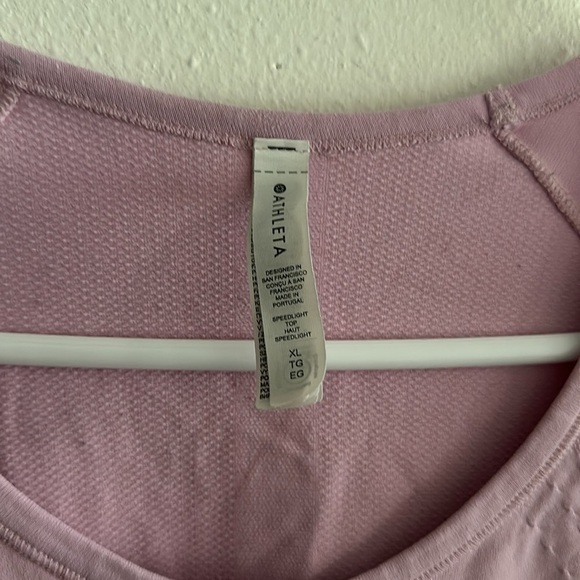 Athleta women’s long sleeev lavender size XL - Picture 2 of 4